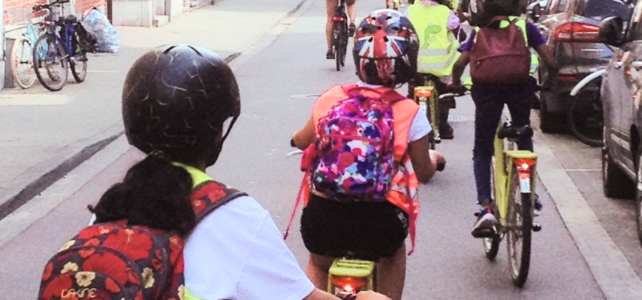 Een fietsschool, geveltuintjes, de strijd tegen een megastal: Fonds Gezonde Lucht financiert 14 projecten